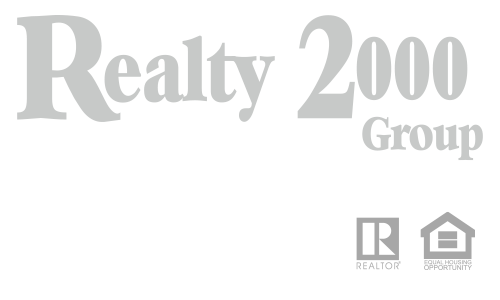 Realty 2000 logo with housing icons